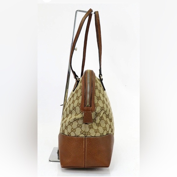 Gucci Beige and Brown Shoulder Bag - Picture 3 of 15